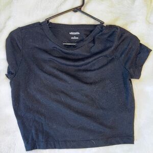 Wild Fable Black Short Sleeve Tee